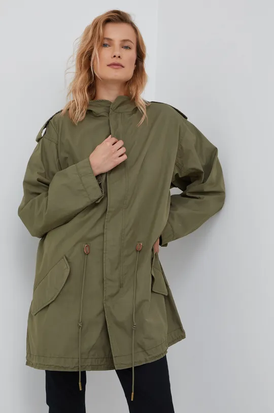 zelená Bunda parka Lauren Ralph Lauren Dámsky