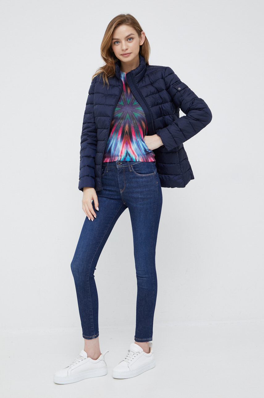 Lauren Ralph Lauren kurtka 297876472003 granatowy