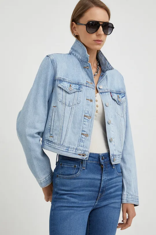 blue Levi's jacket