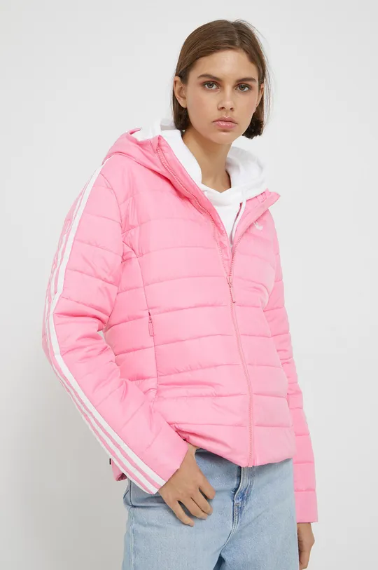 rózsaszín adidas Originals rövid kabát Női