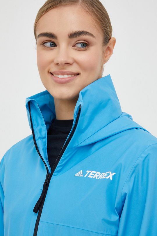niebieski adidas TERREX kurtka przeciwdeszczowa Multi