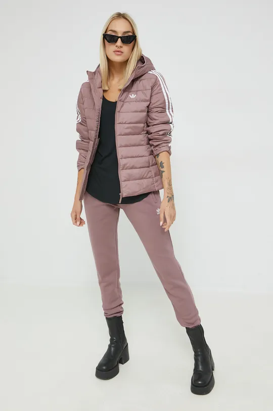 adidas Originals rövid kabát rózsaszín