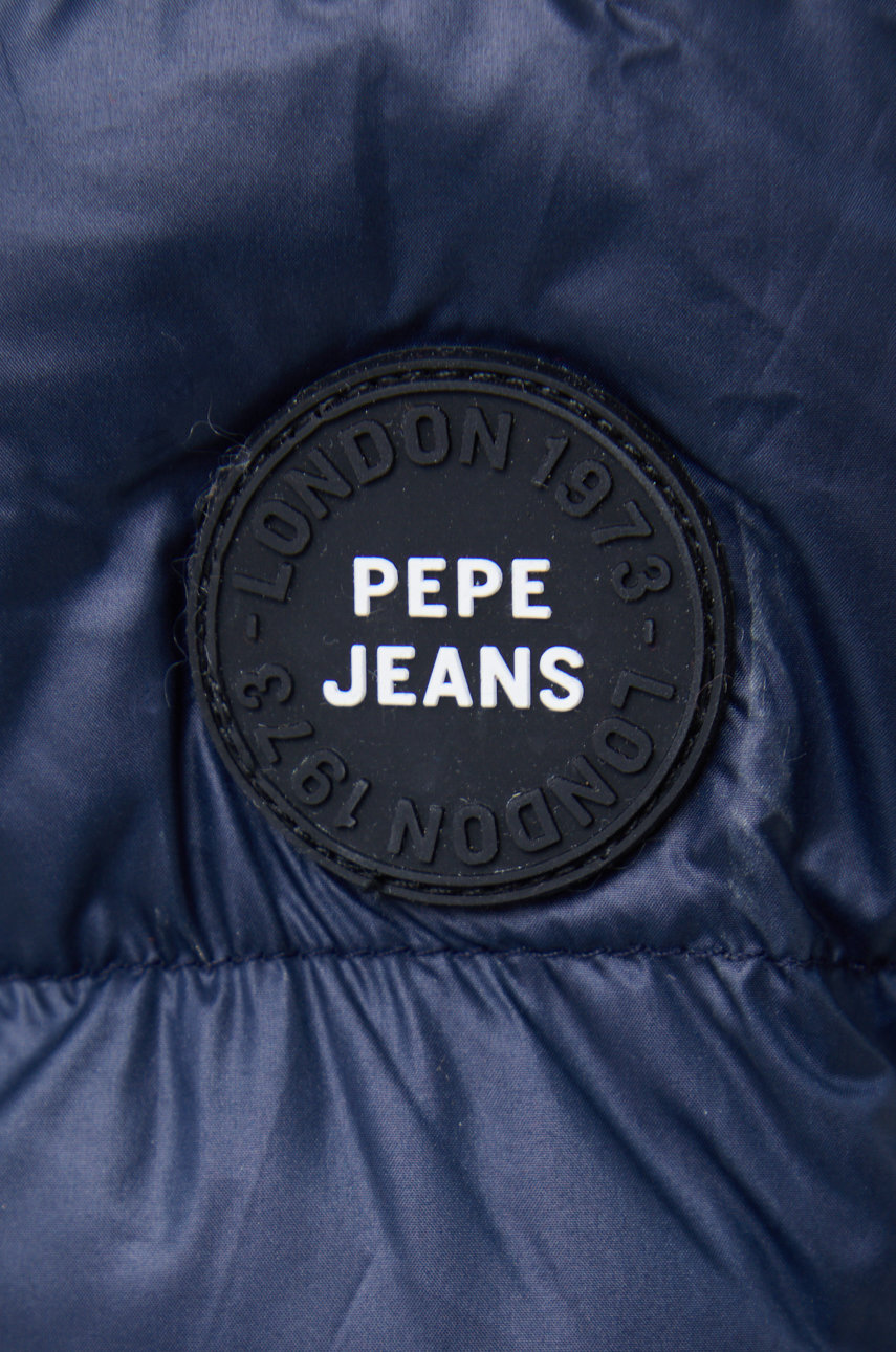 Куртка Pepe Jeans жіноча колір синій зимова | ANSWEAR.ua