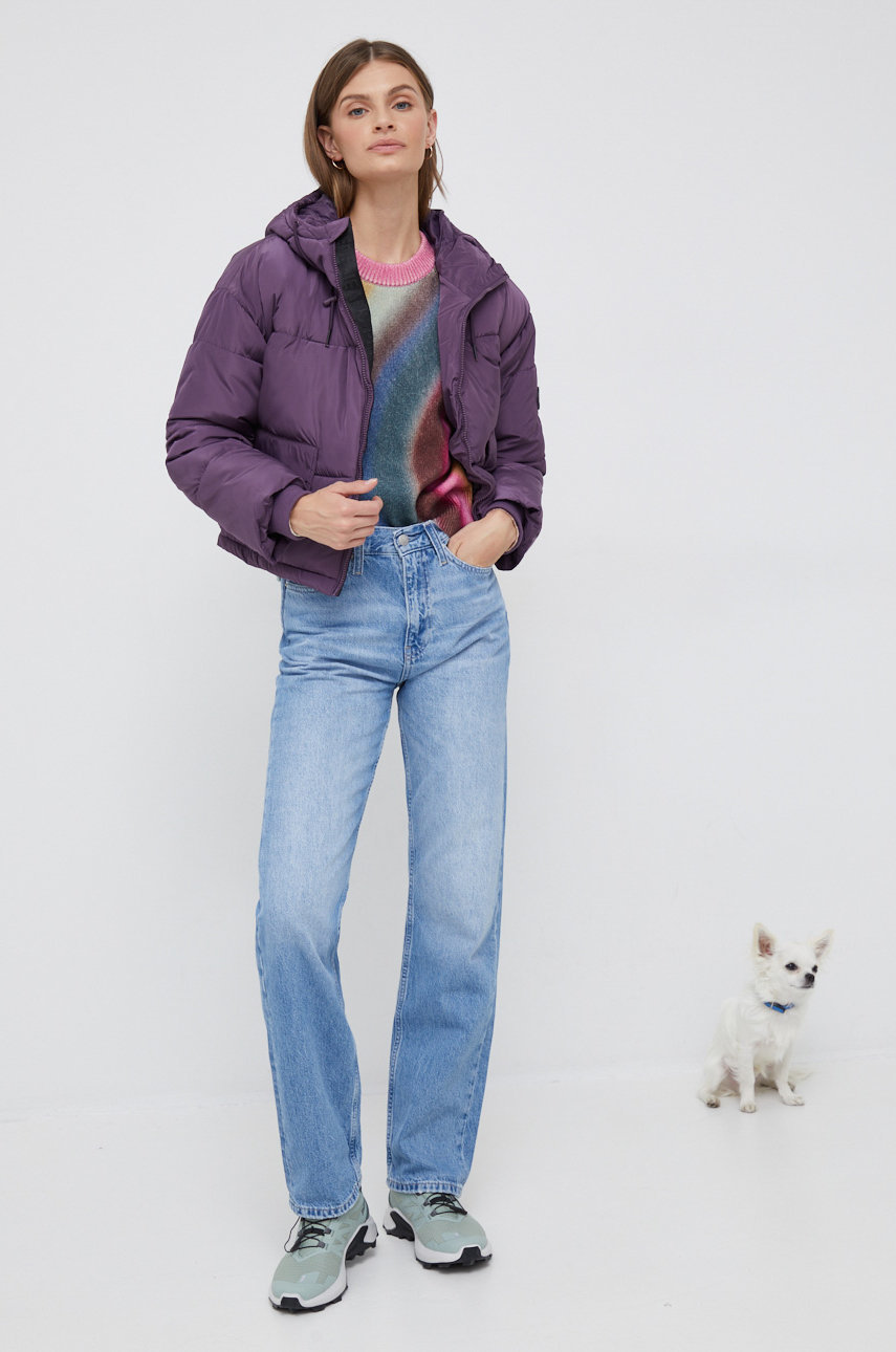 Pepe Jeans rövid kabát lila