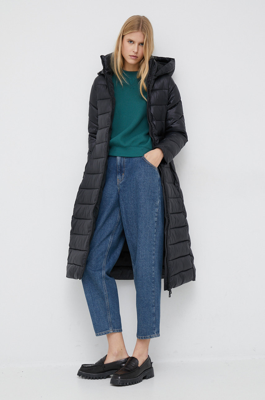 Куртка Calvin Klein женская цвет чёрный переходная | ANSWEAR.ua