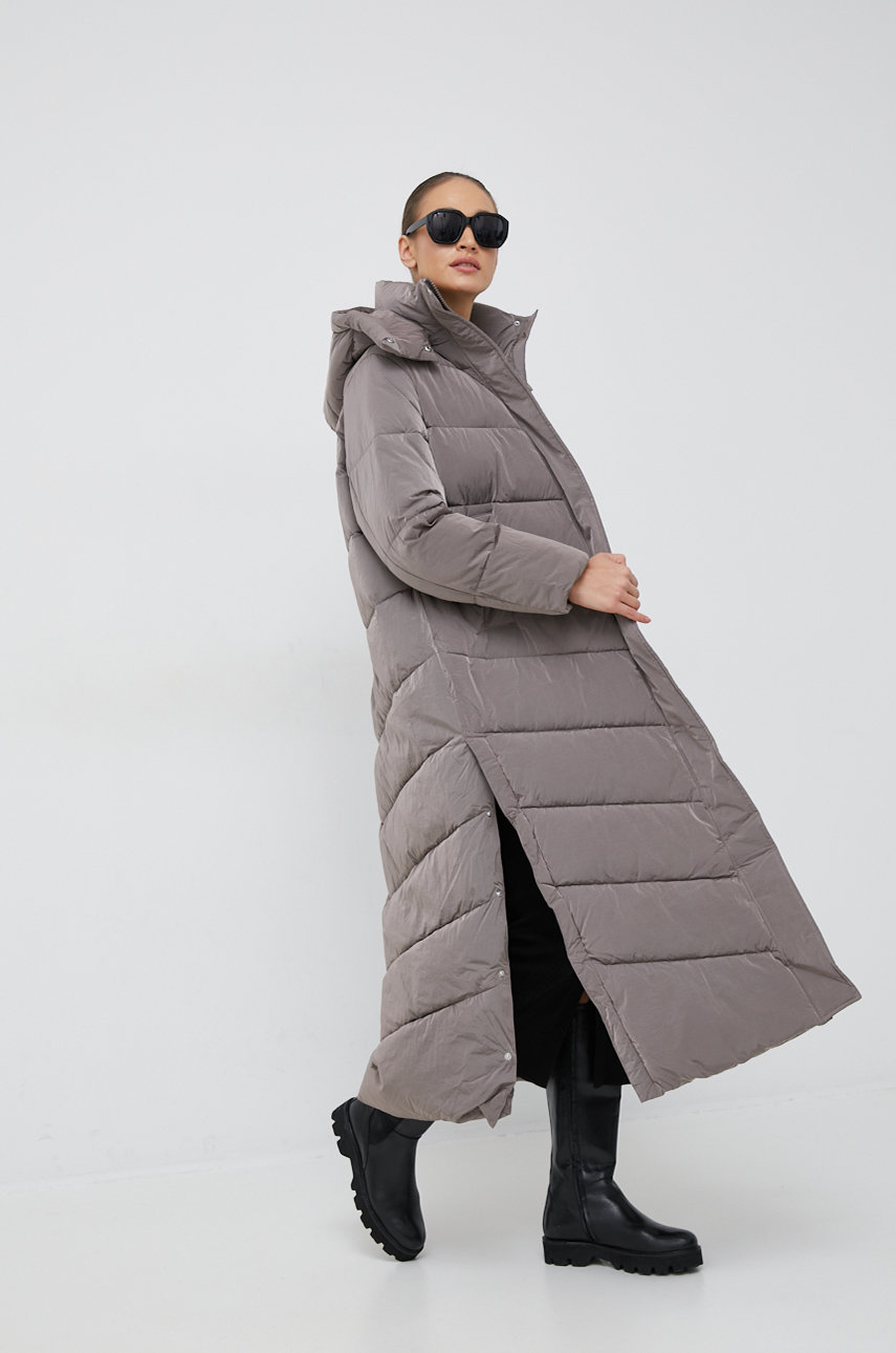 Куртка Calvin Klein женская цвет фиолетовый зимняя | ANSWEAR.ua