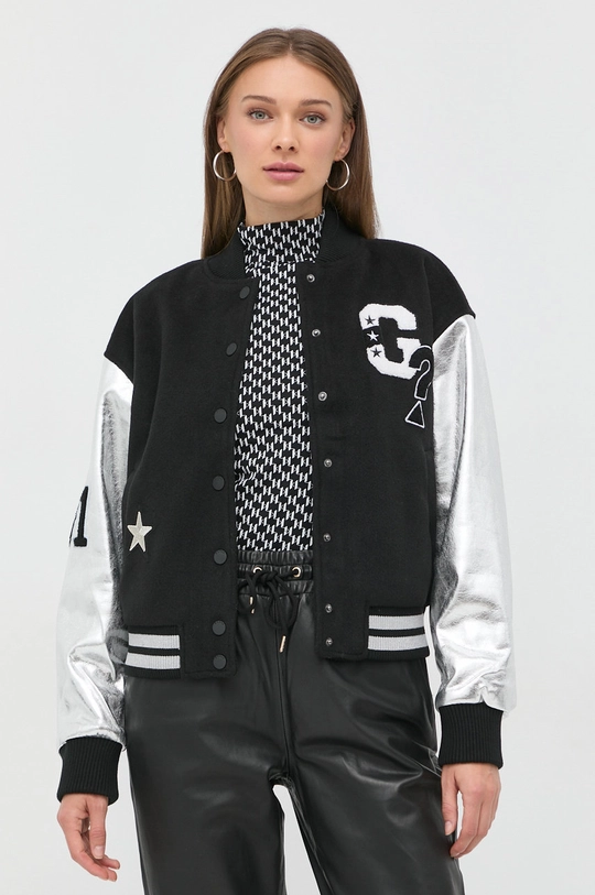 czarny Guess kurtka bomber Damski