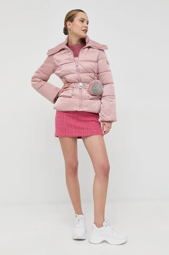 Guess rövid kabát rózsaszín