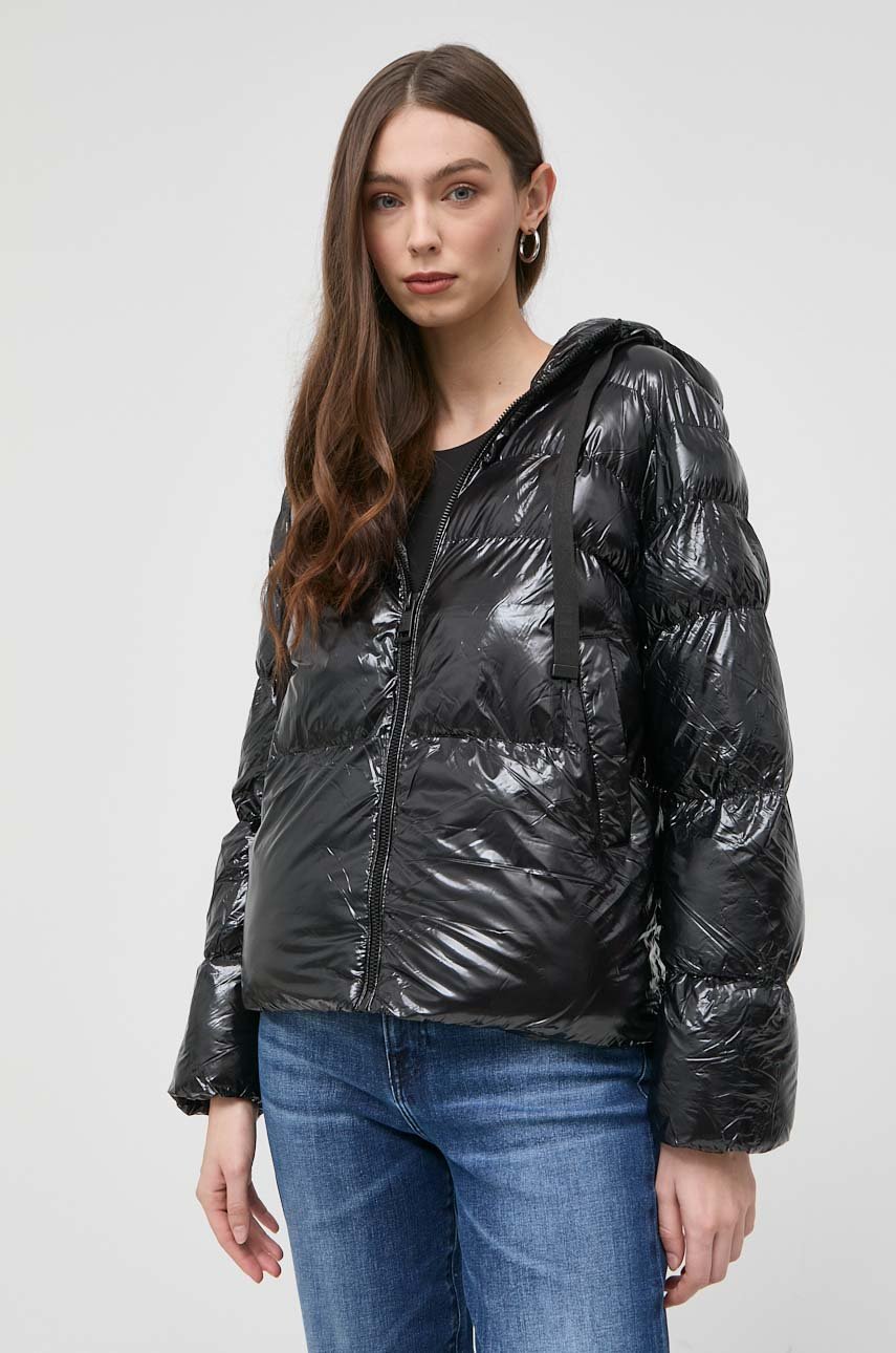 Куртка Guess женская цвет чёрный переходная | ANSWEAR.ua