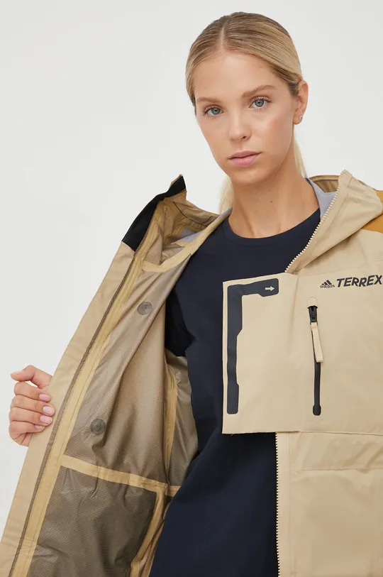 бежевый Куртка outdoor adidas TERREX Xploric