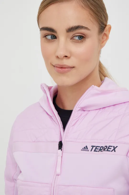 ροζ Αθλητικό μπουφάν adidas TERREX Multi Hybrid