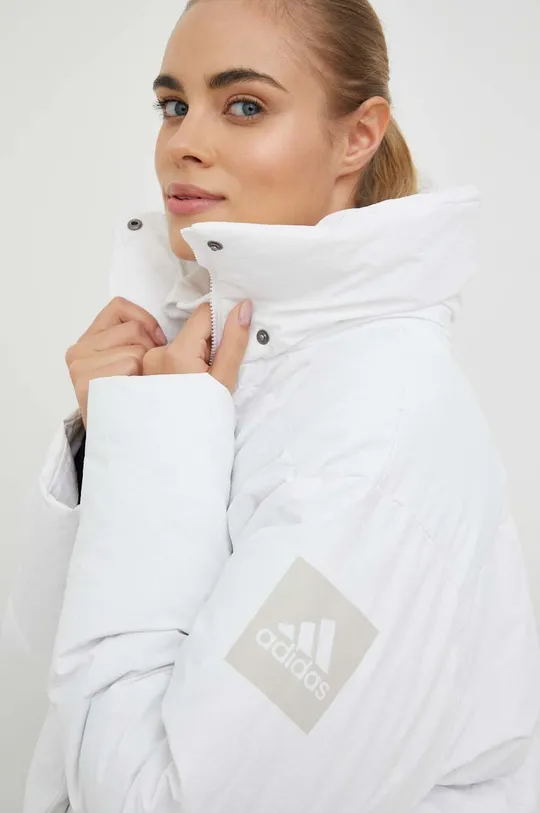 λευκό Μπουφάν με επένδυση από πούπουλα adidas Performance Γυναικεία