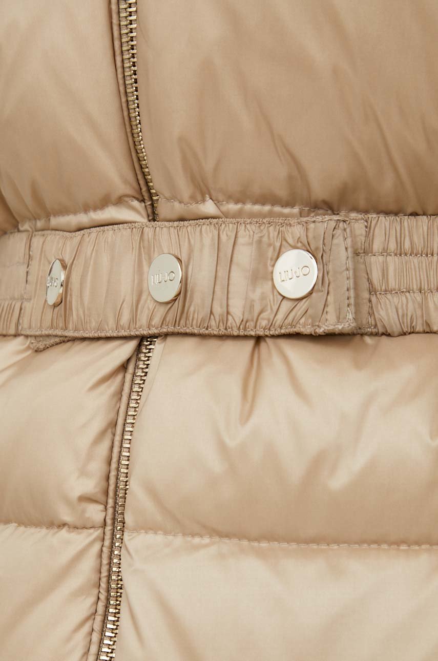 Liu Jo kurtka damska kolor beżowy zimowa | Answear.com