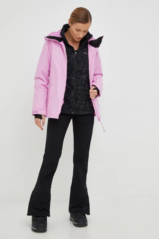 Billabong rövid kabát Sula rózsaszín