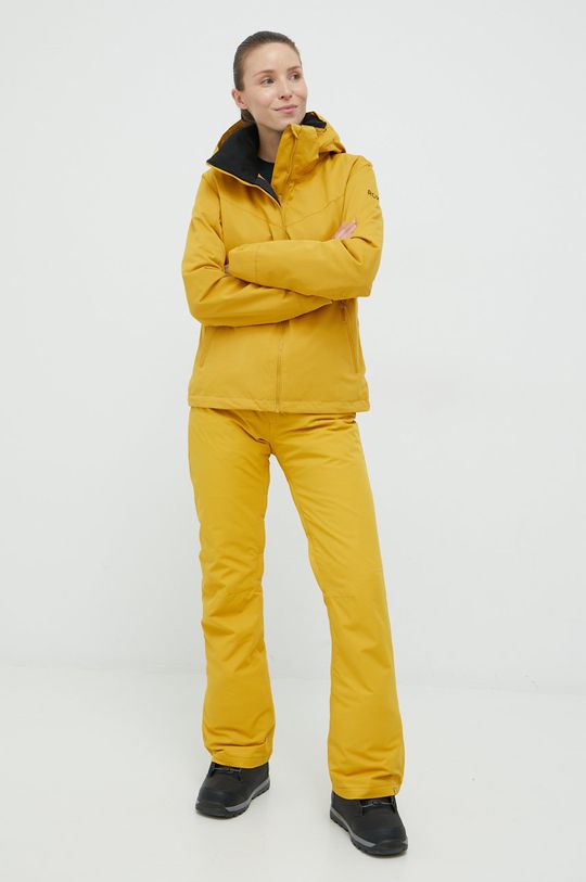 Roxy kurtka Free Jet Solid żółty