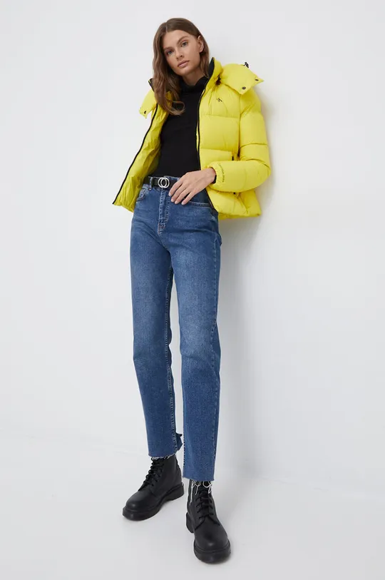 Puhovka Calvin Klein Jeans rumena
