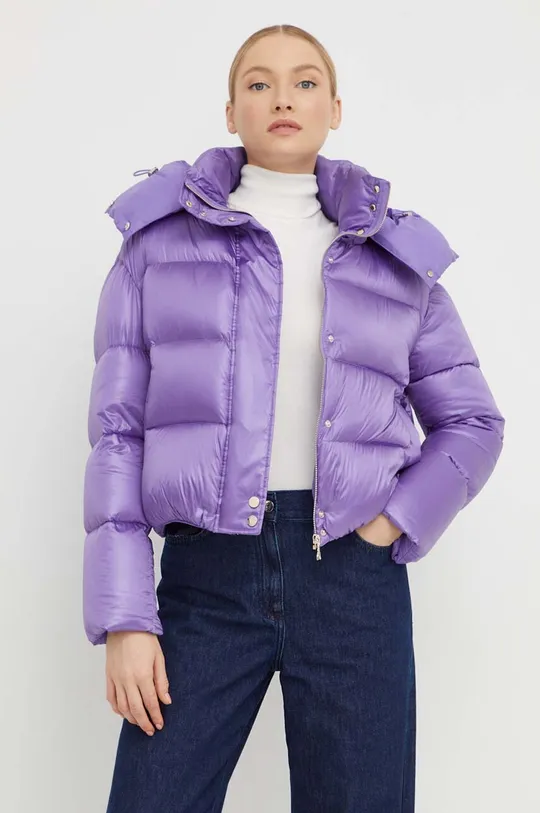 фіолетовий Пухова куртка Patrizia Pepe