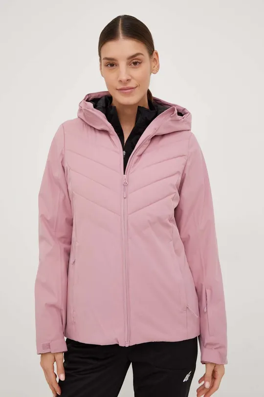 ροζ Μπουφάν για σκι 4F Γυναικεία