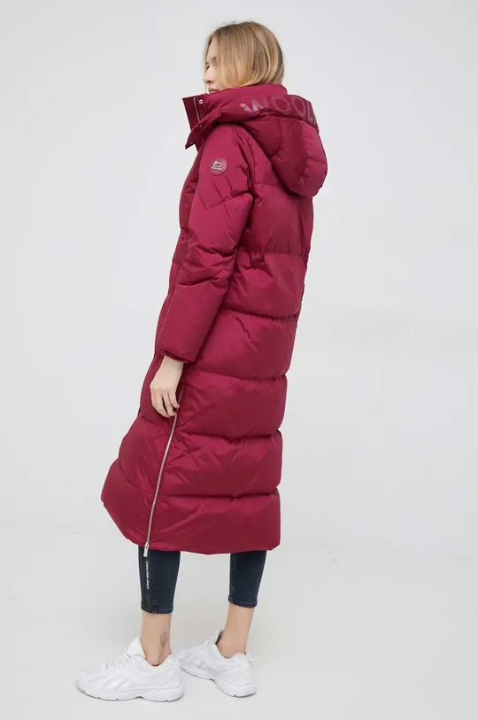 Woolrich kurtka puchowa Materiał zasadniczy: 91 % Poliamid, 9 % Elastan, Podszewka: 100 % Poliamid, Wypełnienie: 90 % Kaczy puch, 10 % Pierze kacze