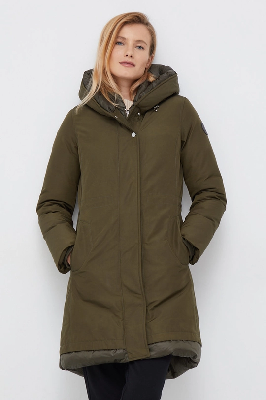 зелёный Куртка Woolrich Женский