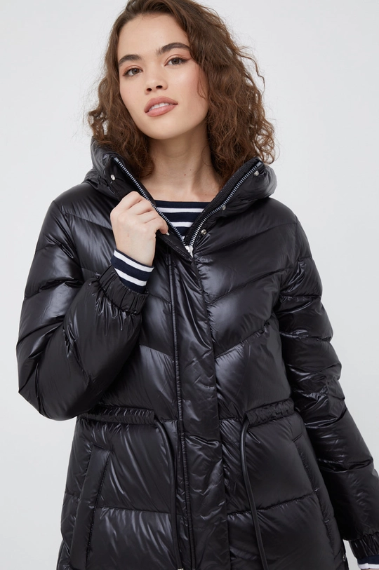 black Woolrich down jacket