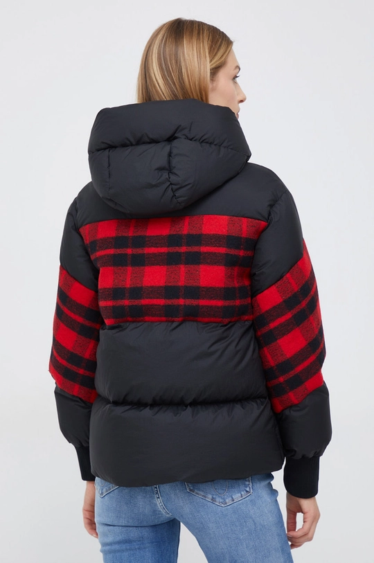 Woolrich kurtka puchowa Podszewka: 100 % Poliamid, Wypełnienie: 90 % Puch, 10 % Pierze, Materiał 1: 100 % Poliamid, Materiał 2: 100 % Wełna dziewicza