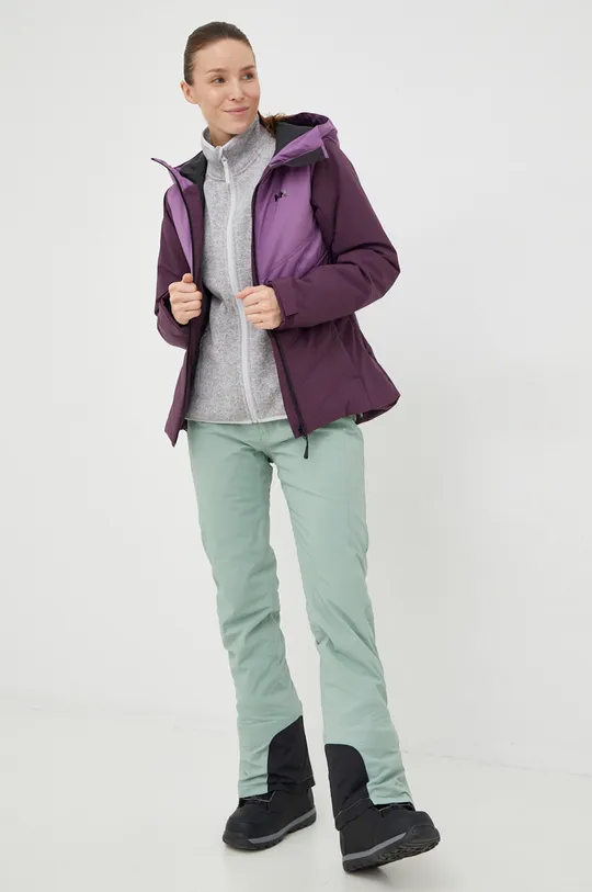 Smučarska jakna Helly Hansen Alpine vijolična