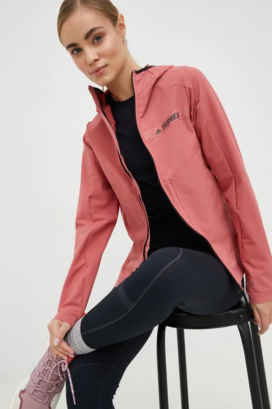 Куртка outdoor adidas TERREX Multi розовый