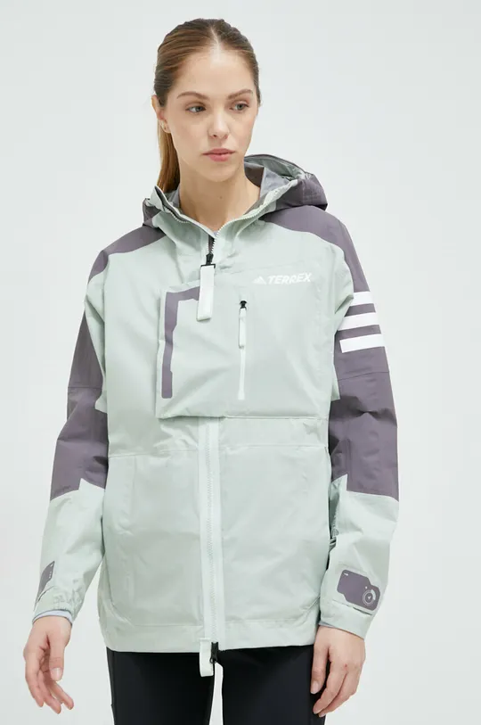 зелений Куртка outdoor adidas TERREX Xploric