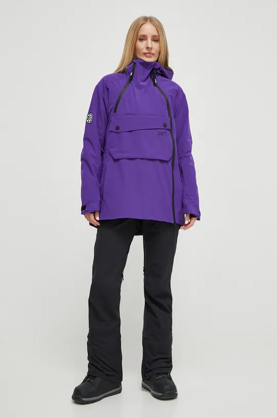 Colourwear giacca da snowboard Cake 2.0 violetto