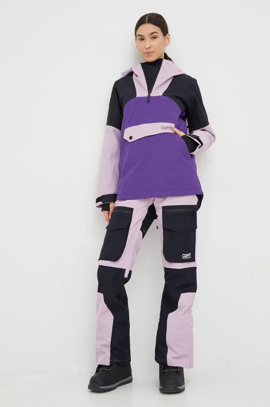 Colourwear rövid kabát Homage lila