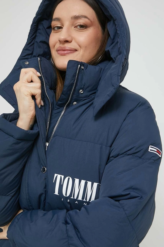 tmavomodrá Bunda Tommy Jeans Dámsky