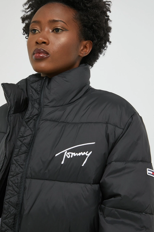 czarny Tommy Jeans kurtka Damski