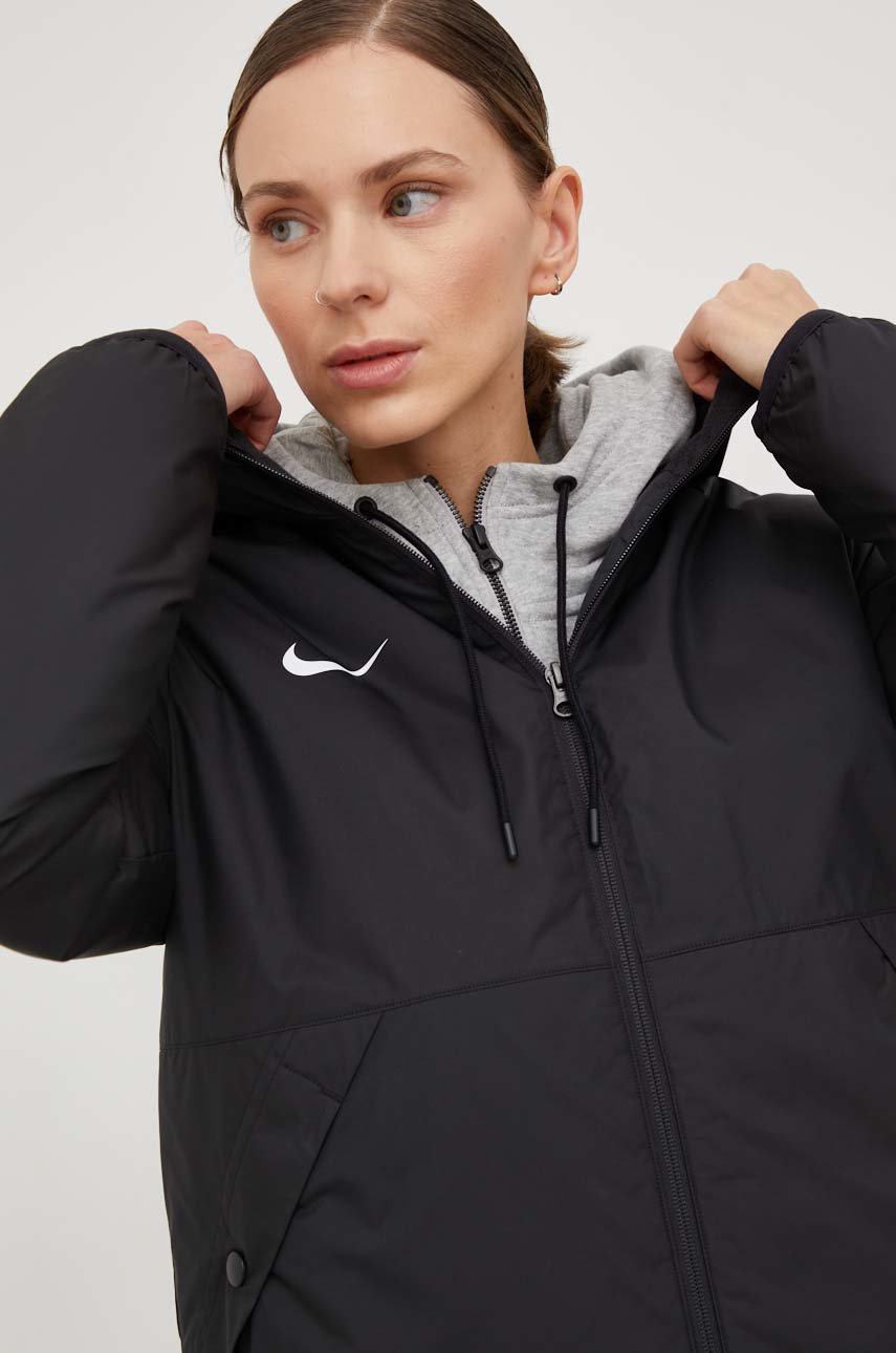 Куртка Nike женская цвет чёрный переходная | ANSWEAR.ua