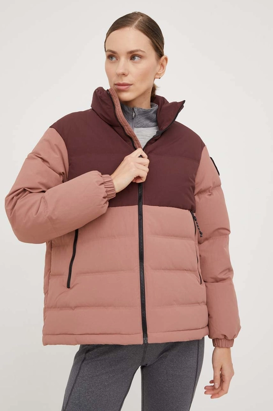 розовый Пуховая куртка Jack Wolfskin Женский