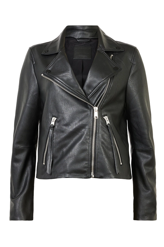 AllSaints ramoneska DALBY FAUX BIKER Damski