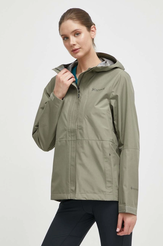 zelená Turistická bunda Marmot Minimalist GORE-TEX Dámsky