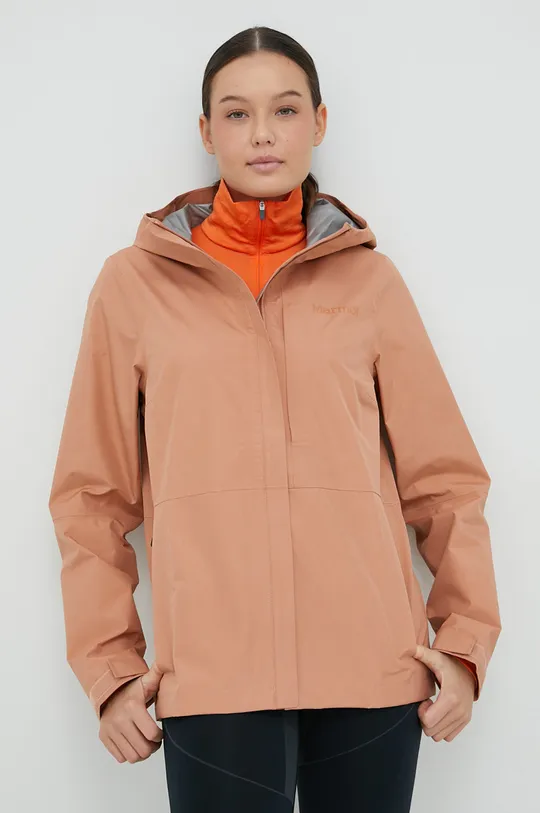 oranžová Turistická bunda Marmot Minimalist GORE-TEX Dámsky