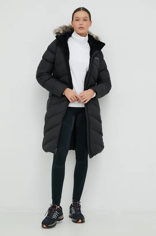 Пухова куртка Marmot Montreaux чорний