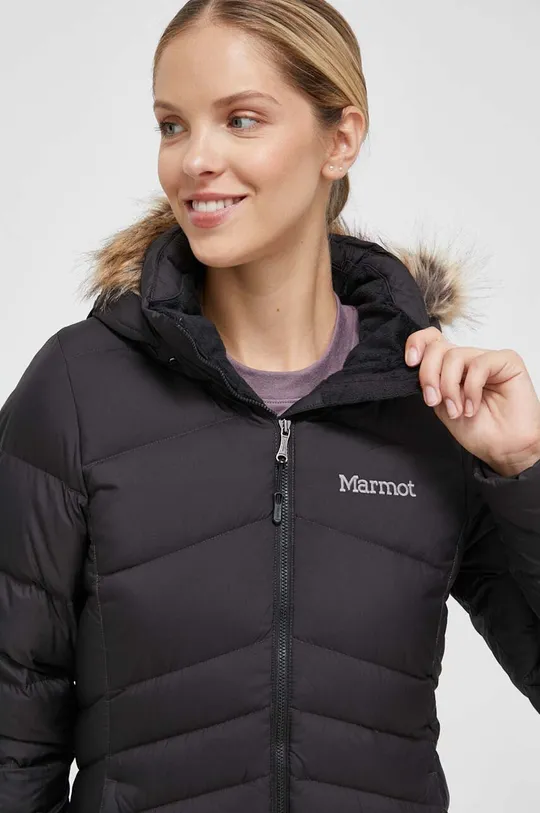 чорний Пухова куртка Marmot