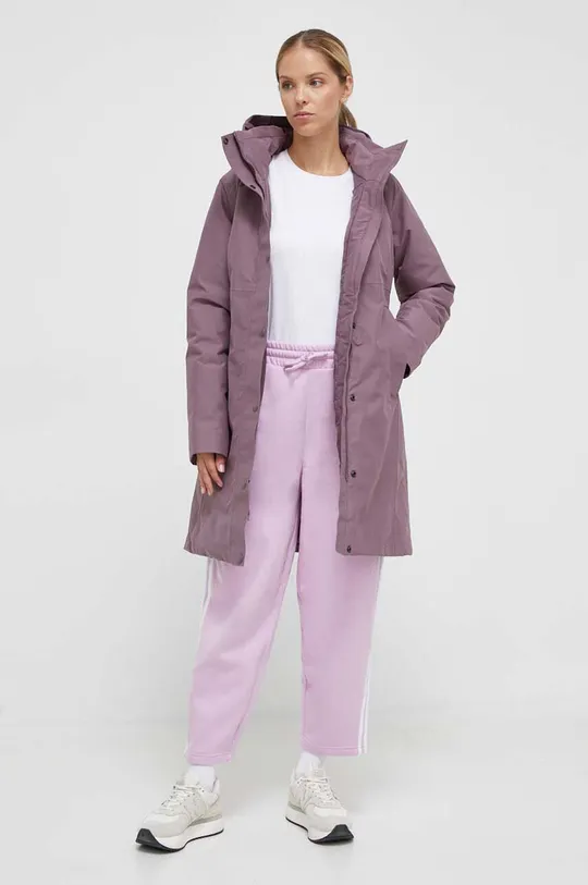 Пухова куртка Marmot Chalsea фіолетовий