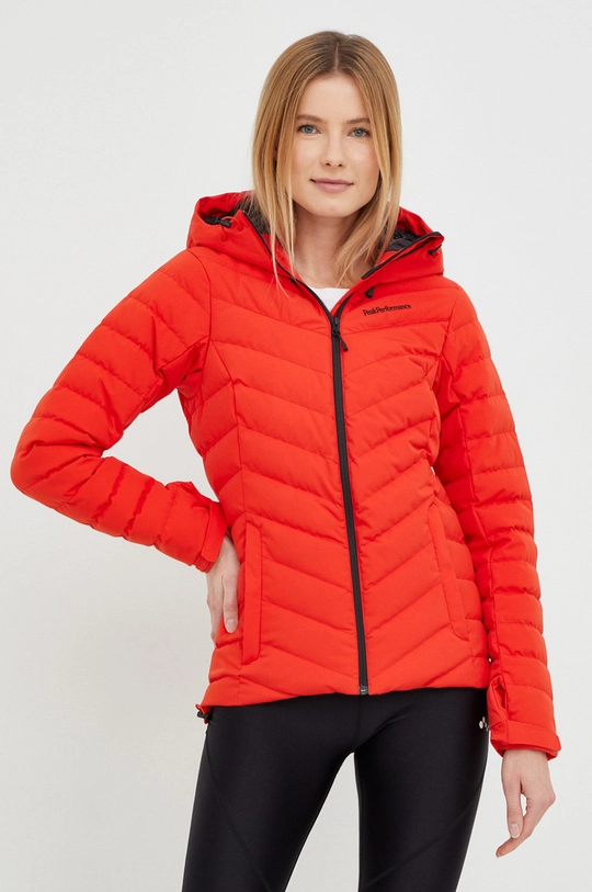 Pernata jakna Peak Performance Frost crvena