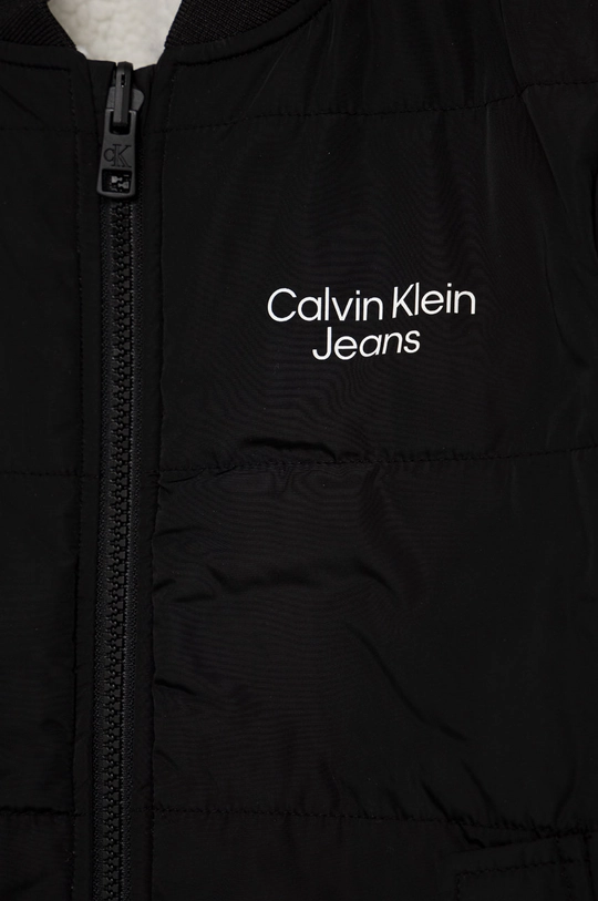 Calvin Klein Jeans kurtka bomber dwustronna IU0IU00301.9BYY Dziewczęcy