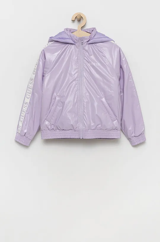 фіолетовий Дитяча куртка Guess Для дівчаток