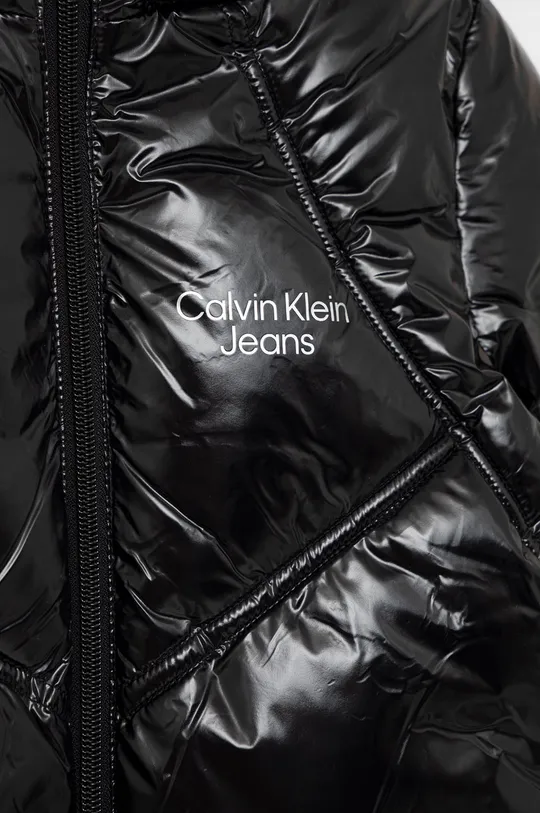 μαύρο Παιδικό μπουφάν Calvin Klein Jeans