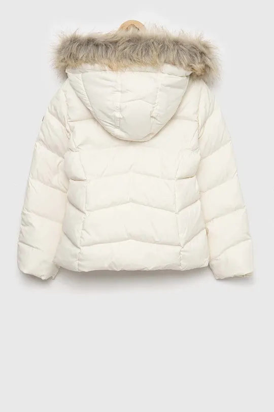 Detská páperová bunda Tommy Hilfiger biela