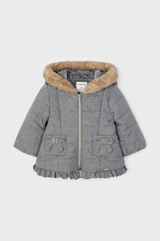 сірий Дитяча куртка Mayoral Для дівчаток