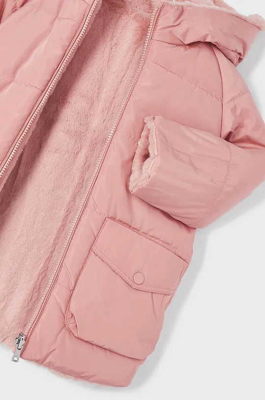 розовый Детская двусторонняя куртка Mayoral