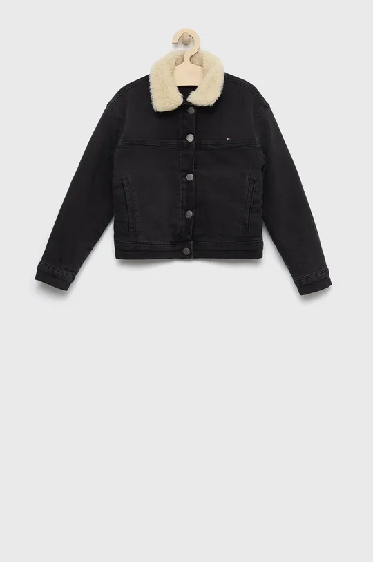 чорний Дитяча куртка Tommy Hilfiger Для дівчаток