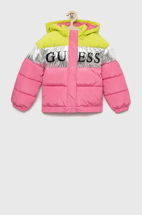roza Otroška jakna Guess Dekliški